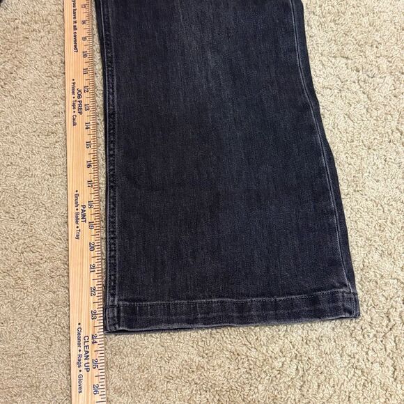 Dear John Audrey wide leg high waisted washed black‎ cropped Jean size 25 - Picture 8 of 10